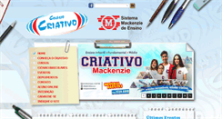 Desktop Screenshot of colegiocriativo.com.br